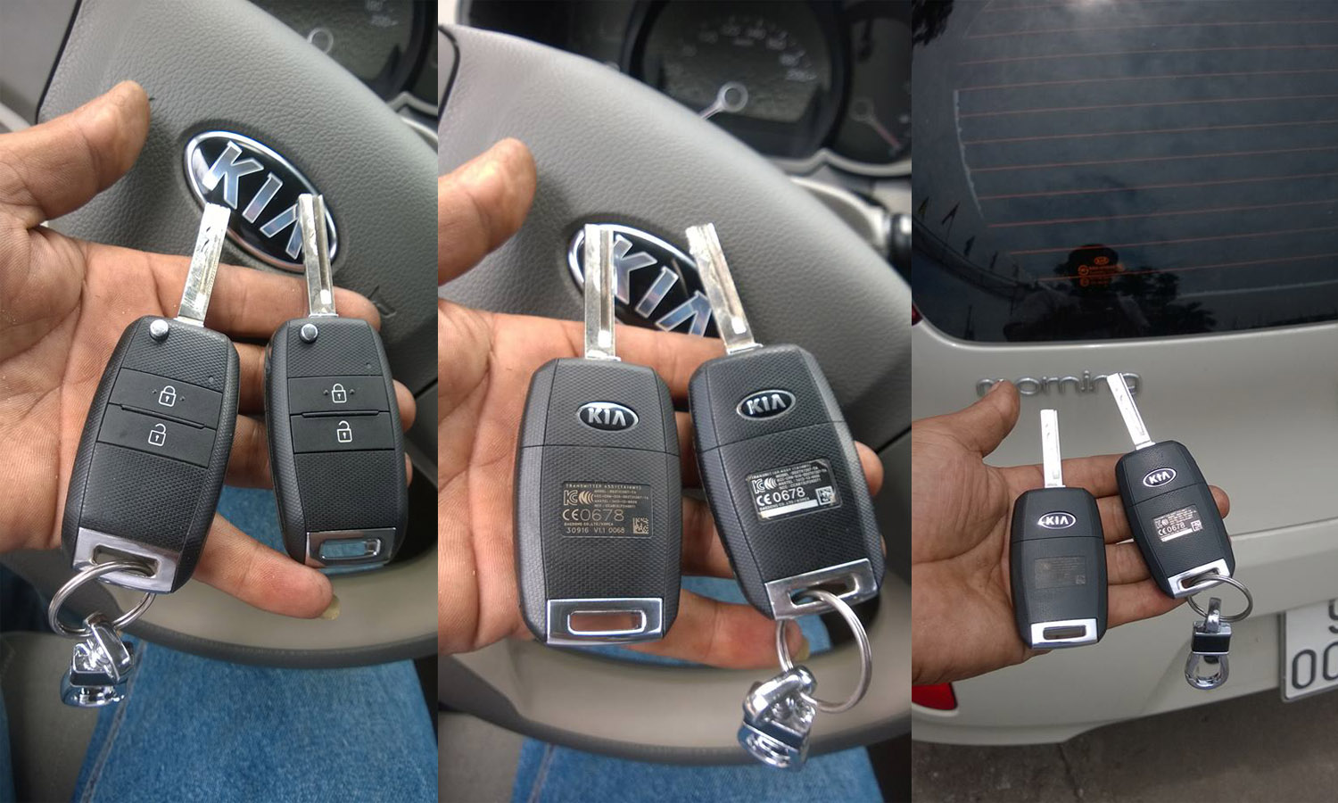 sửa chữa chìa khóa ô tô liền điều khiển từ xa chính hãng